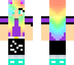 rainbow girl