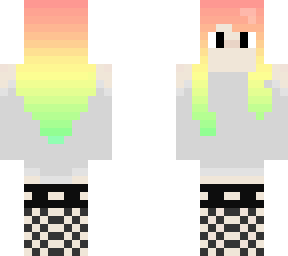 rainbow hair :d