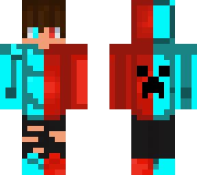 red and blue idk