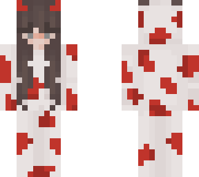 red cow girl onsie