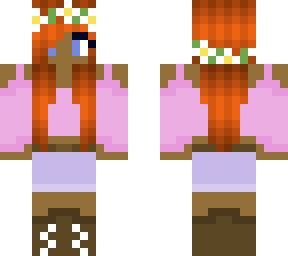 red haired flower girl,  blue eyes 2
