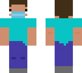 shaded steve with mask