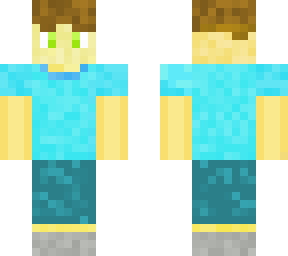 skin celeste basico