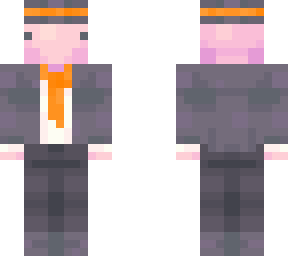 suit axolotl with wide eyes v2 orange