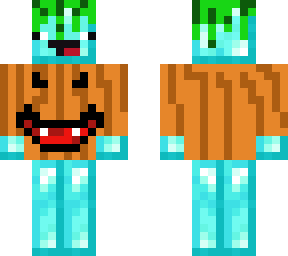 - skeppy with leafy green dreadlocks - (skintober)