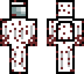 among us impostor (white)