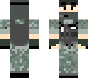 backwards military outfit