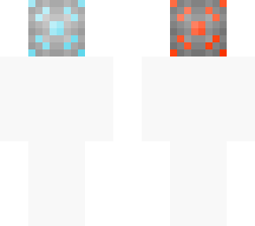 blue and red