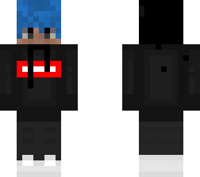 blue hair kid