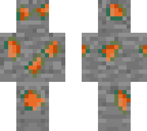camuflaje del mineral cobre