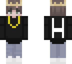 crown boy with gold chain