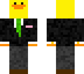 duck in a suit