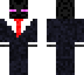 enderman con smoking