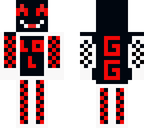 funny scary skin