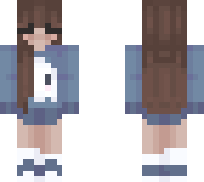 ghostly girl // skintober day 4