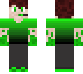 green gamer boy