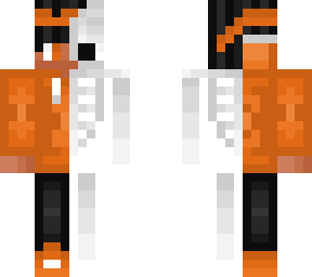 Half Skeleton Minecraft Skins
