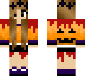Halloween Girl | Minecraft Skin