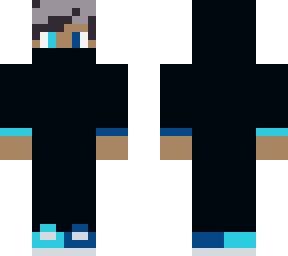 hombre azul y celeste / blue and light blue man