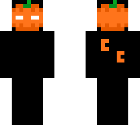 ninja (black / pumpkin head / cc back)