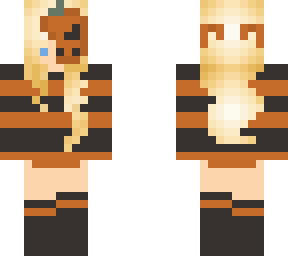 pumpkin mask outfit