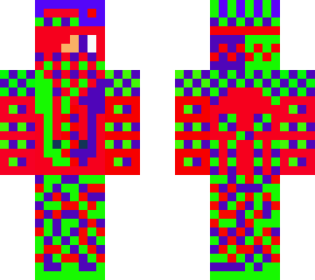 purple green red ninja