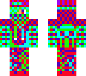 purple green red ninja
