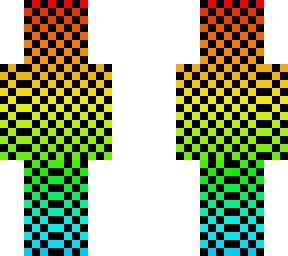 rainbow checker