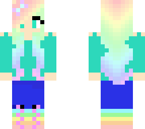 rainbow girl