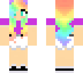 rainbow girl