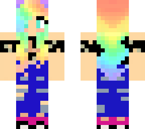 rainbow girl
