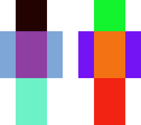 rainbow skin