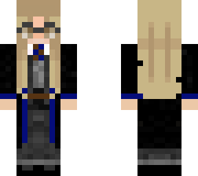 ravenclaw girl blonde with glasses