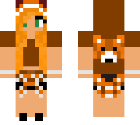 red panda girl