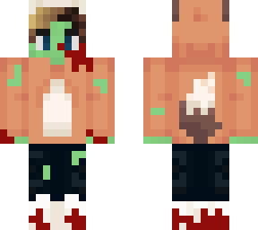 seapeekay zombie halloween skin!