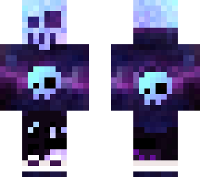 skull glaxy skin