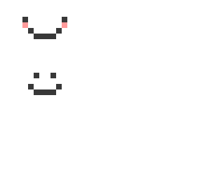 whitd's mc skin with no heart (white blob)