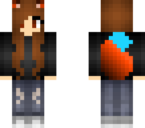wolf brown hair