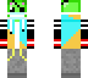 (fixed makazihskin: emerald cat mask and eye cover pirate on it