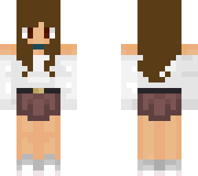 bathing suit with brown hair