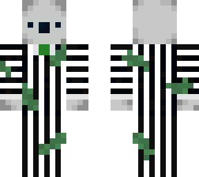 beetlejuice koala in a suit