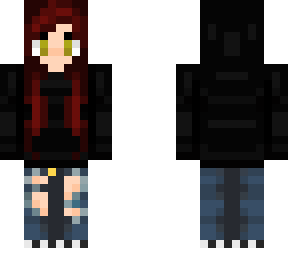 black hoodie