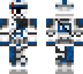 blue clone trooper
