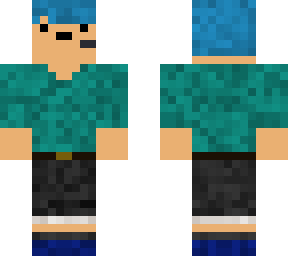blue hair dude