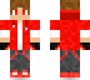 boy with a red shirt