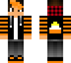 candy corn hoodie halloween skin