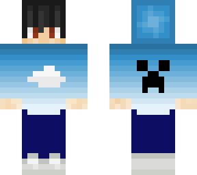 cloudy blue fade boy