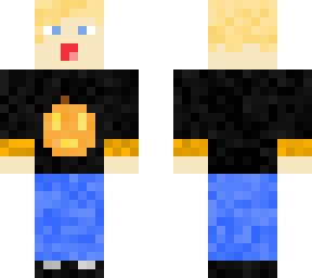 cute halloween pumpkin jumper person