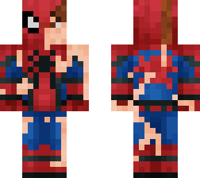 destroyed suit spider man