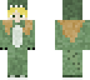 dino costume girl
